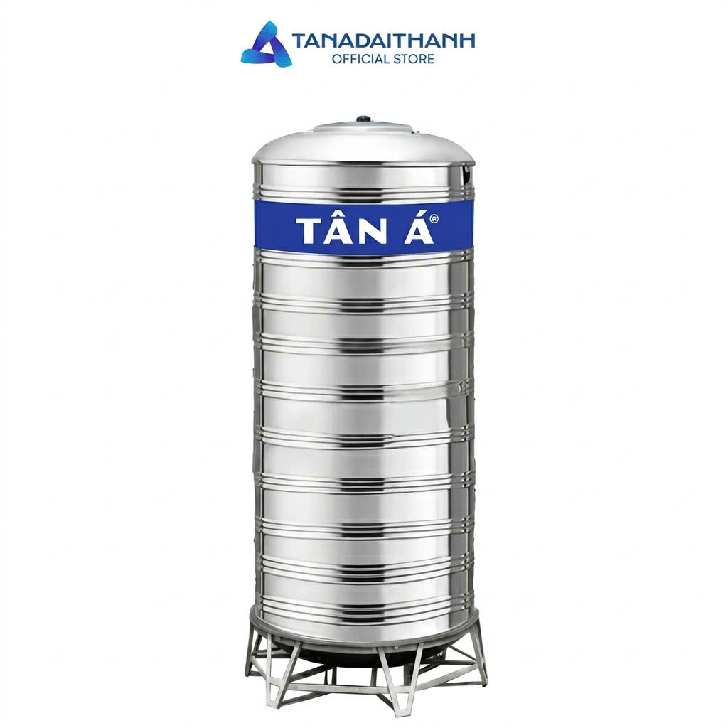 Bồn Nước Inox Tân Á 7.000L Đứng - SUS 304