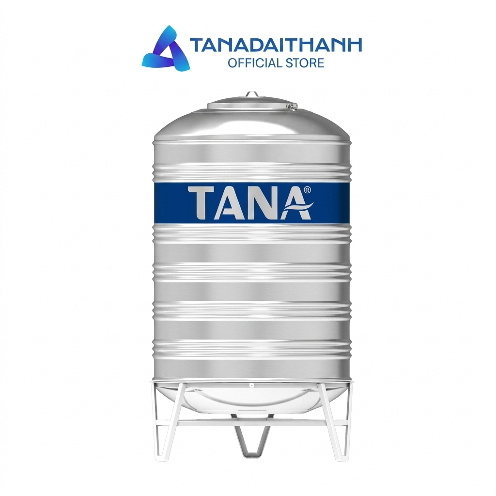 Bồn Nước Inox Tân Á 2.500L Đứng - SUS 304