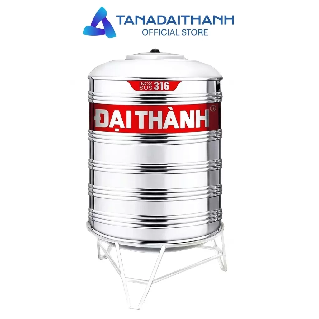 Bồn Nước Inox Đại Thành 500L Đứng - SUS 316