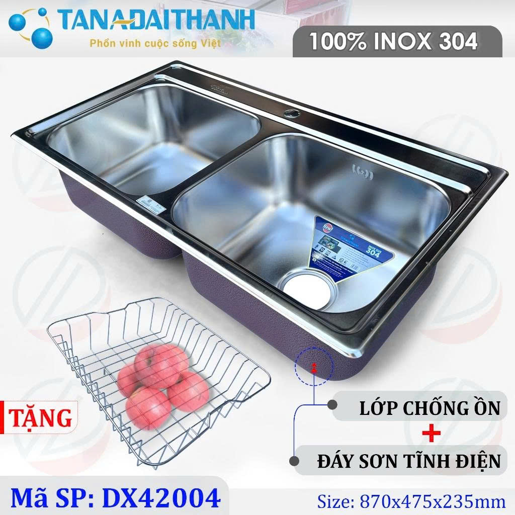 Chậu Rửa Đại Thành Cao Cấp DX42004 (ĐT84)