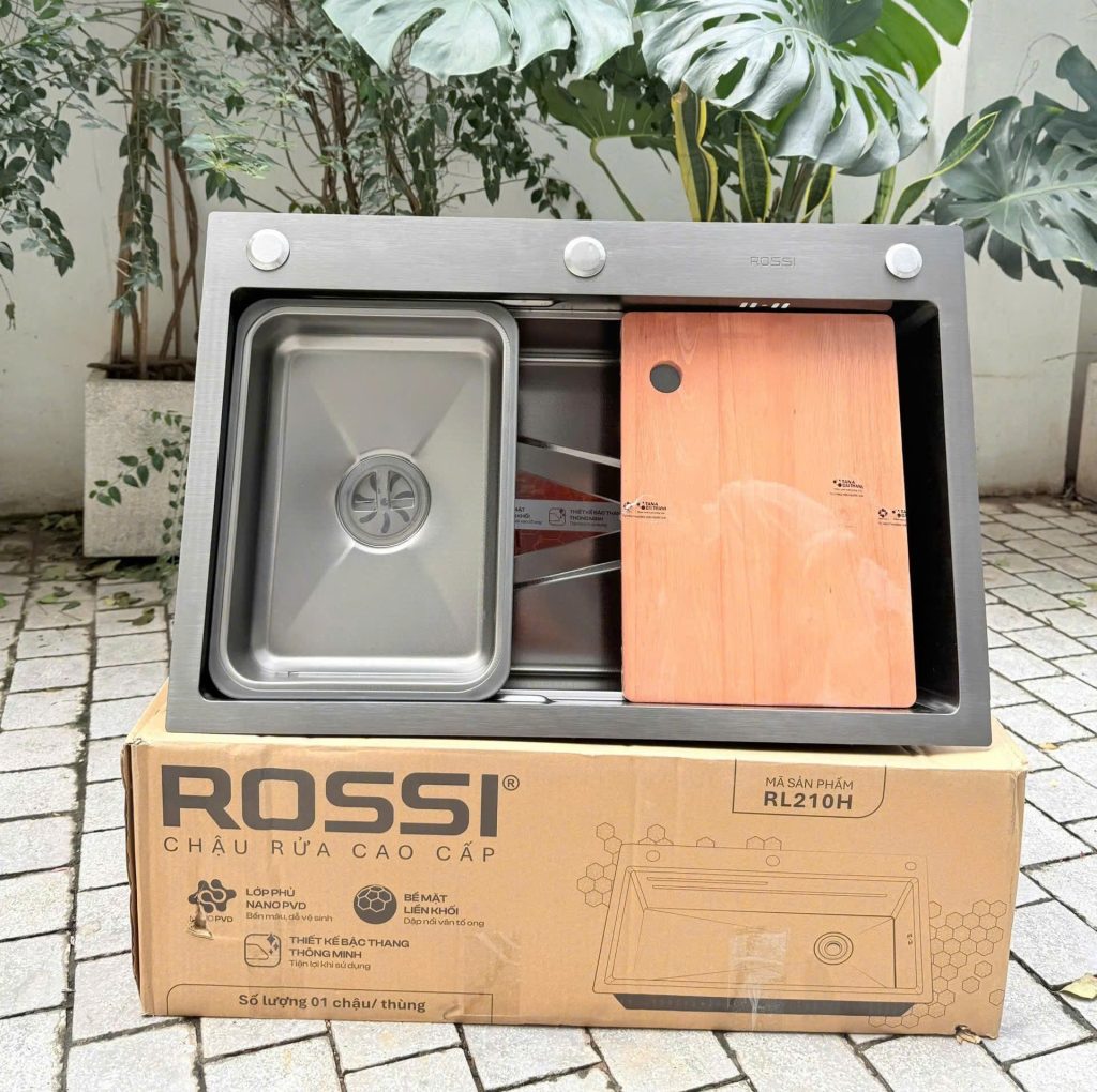 Chậu Rửa Đại Thành Cao Cấp Rossi RL210H