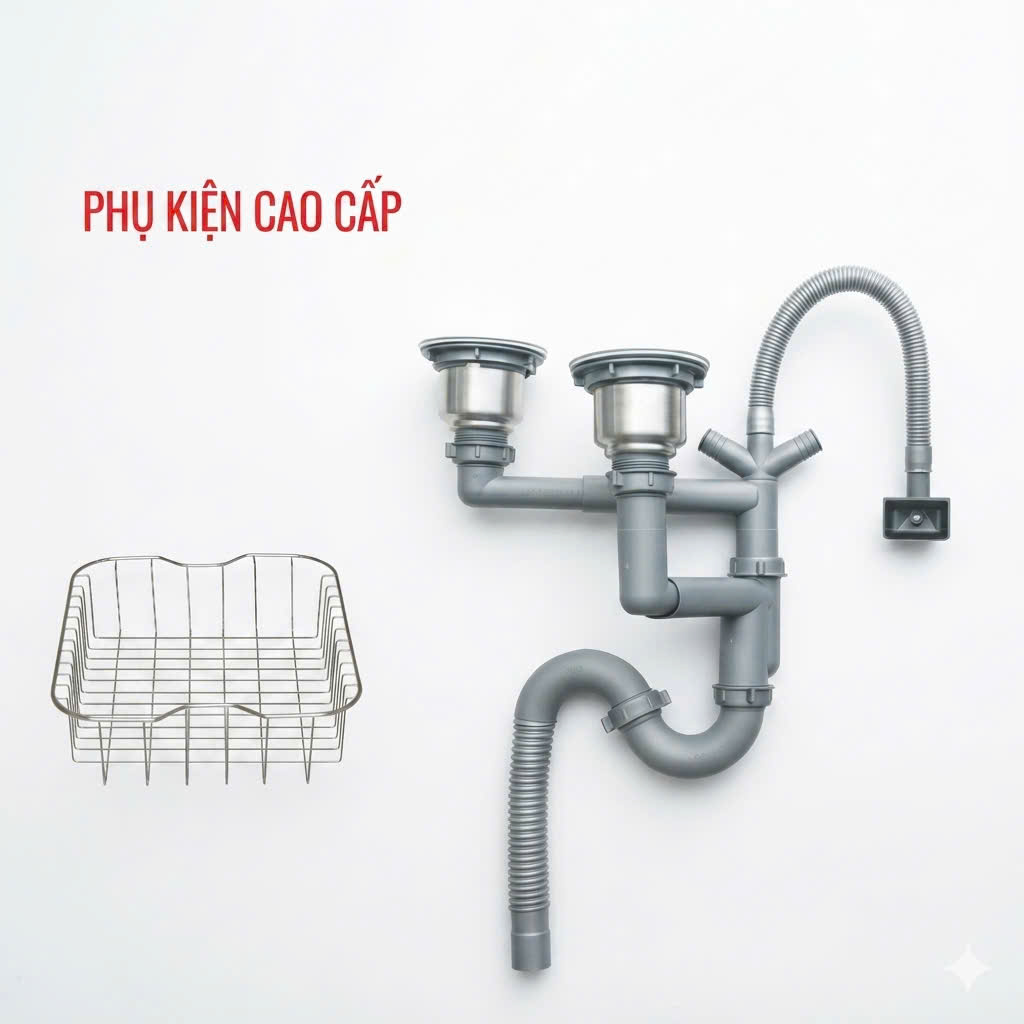 Chậu Rửa Đại Thành Cao Cấp DX42004 (ĐT84)